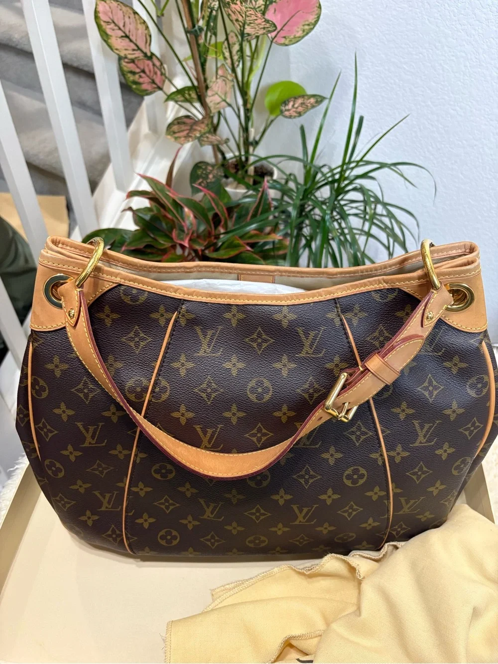 Louis Vuitton Galliera Handbag Monogram Canvas PM. **FULL INCLUSION**